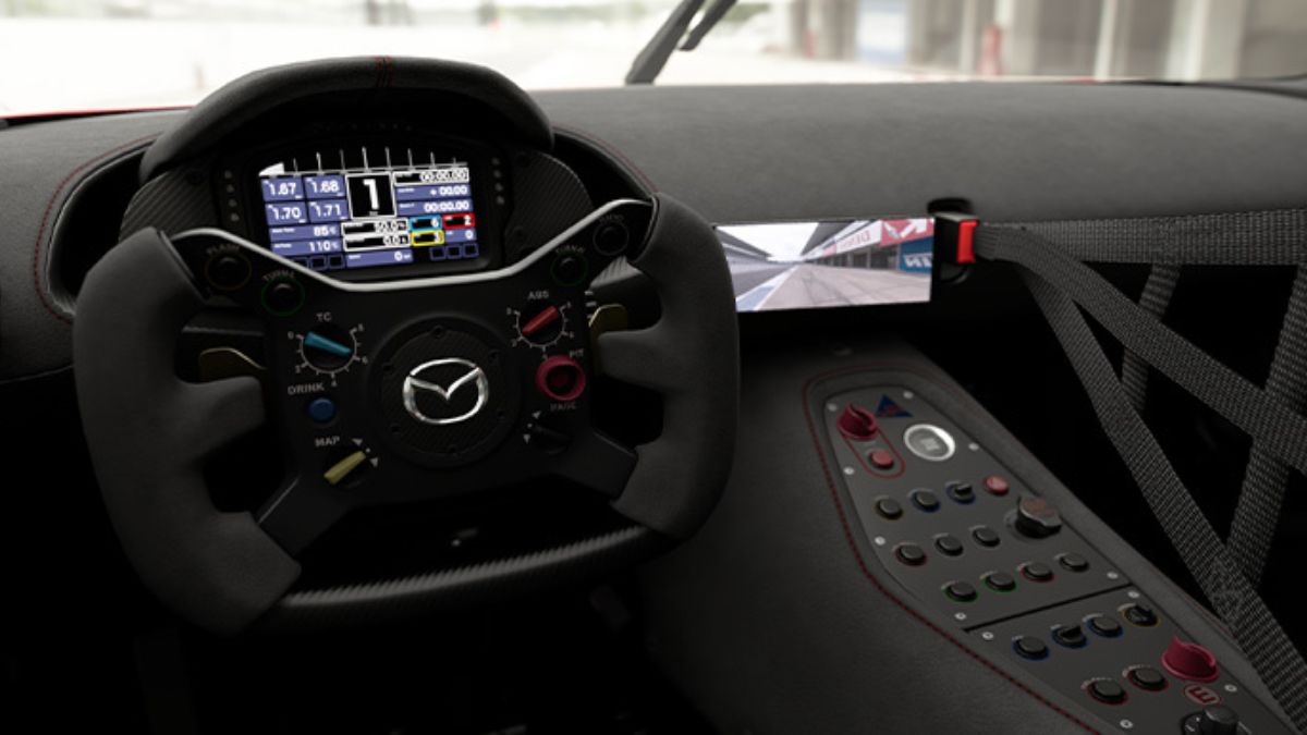 Interior of Mazda RX-Vision
