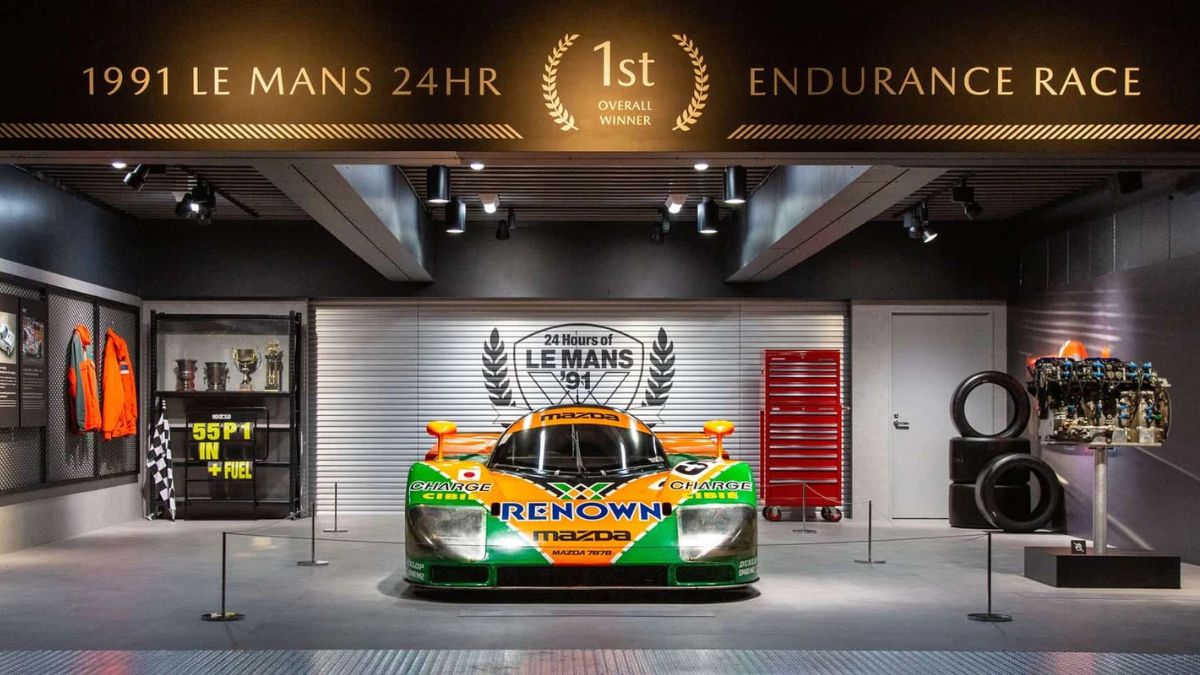 Mazda 787B Le Mans Winning Car at the JDM Museum