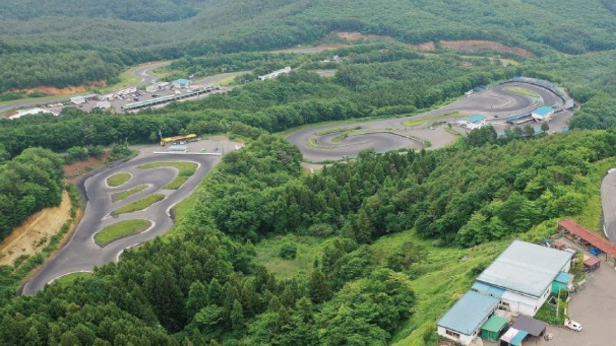Partial Track View at Ebisu Circuit
