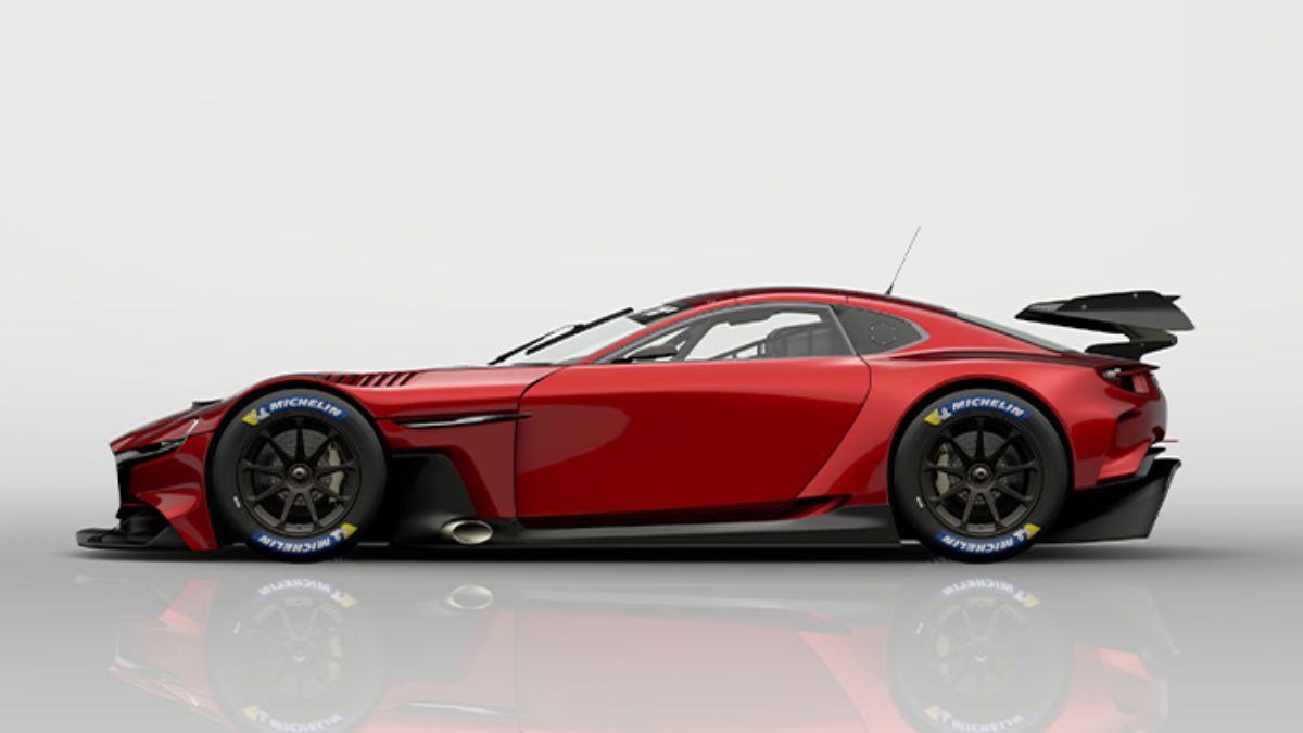 Side Profile of the Mazda RX-Vision