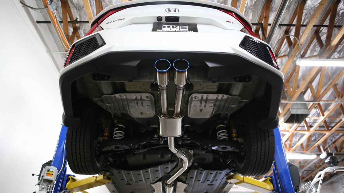 HKS Honda Civic Si Dual Exit Exhaust