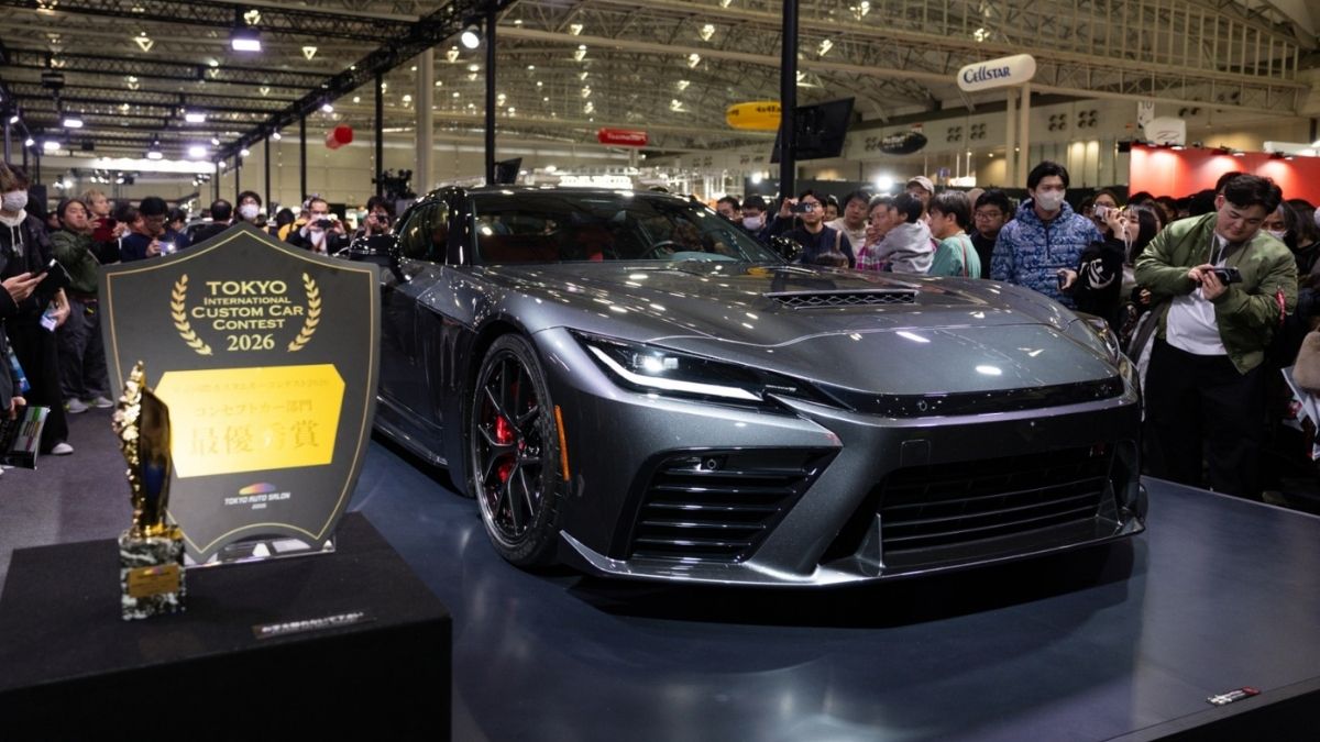 GR GT With the Tokyo International Custom Car Contest Award