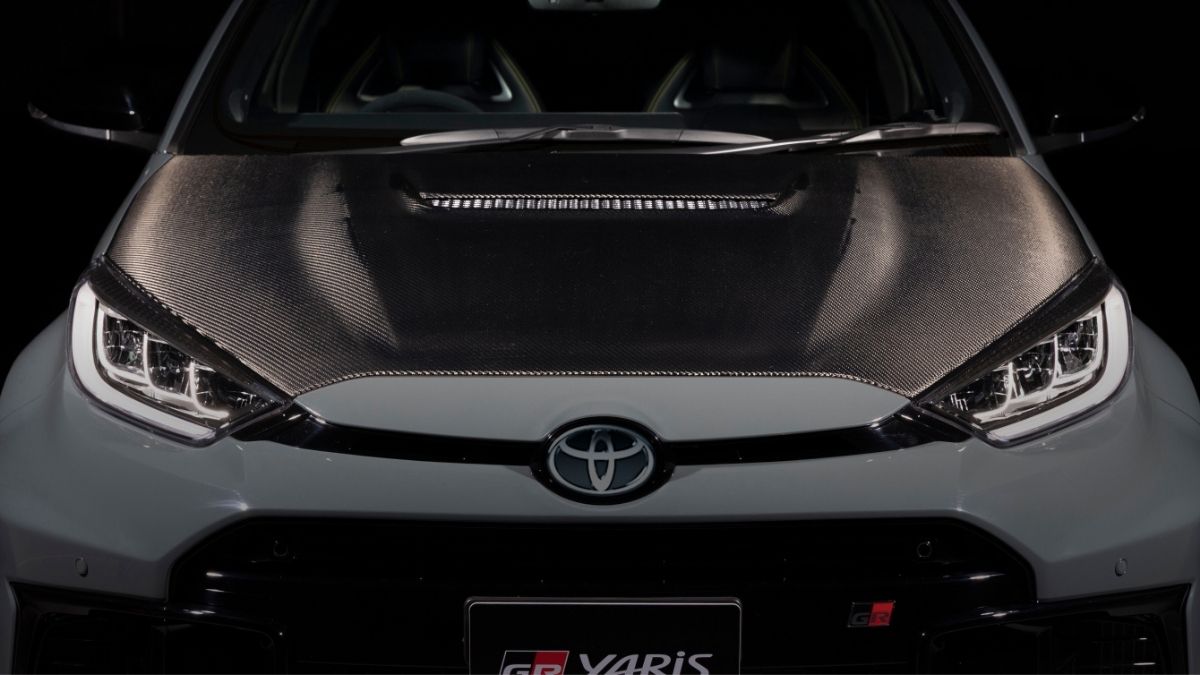 GR Yaris Morizo RR Carbon Fiber Hood