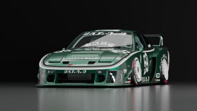 Liberty Walk LB-Super Silhouette S13 Body Kit 1