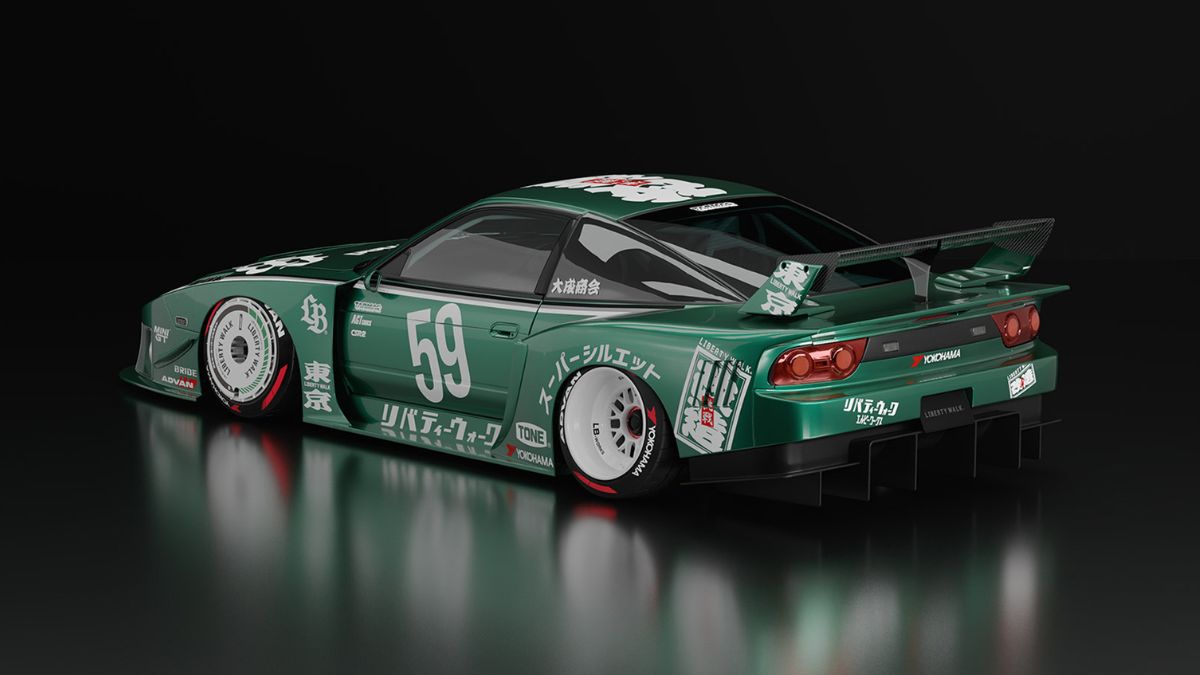 Liberty Walk LB-Super Silhouette S13 Body Kit 3