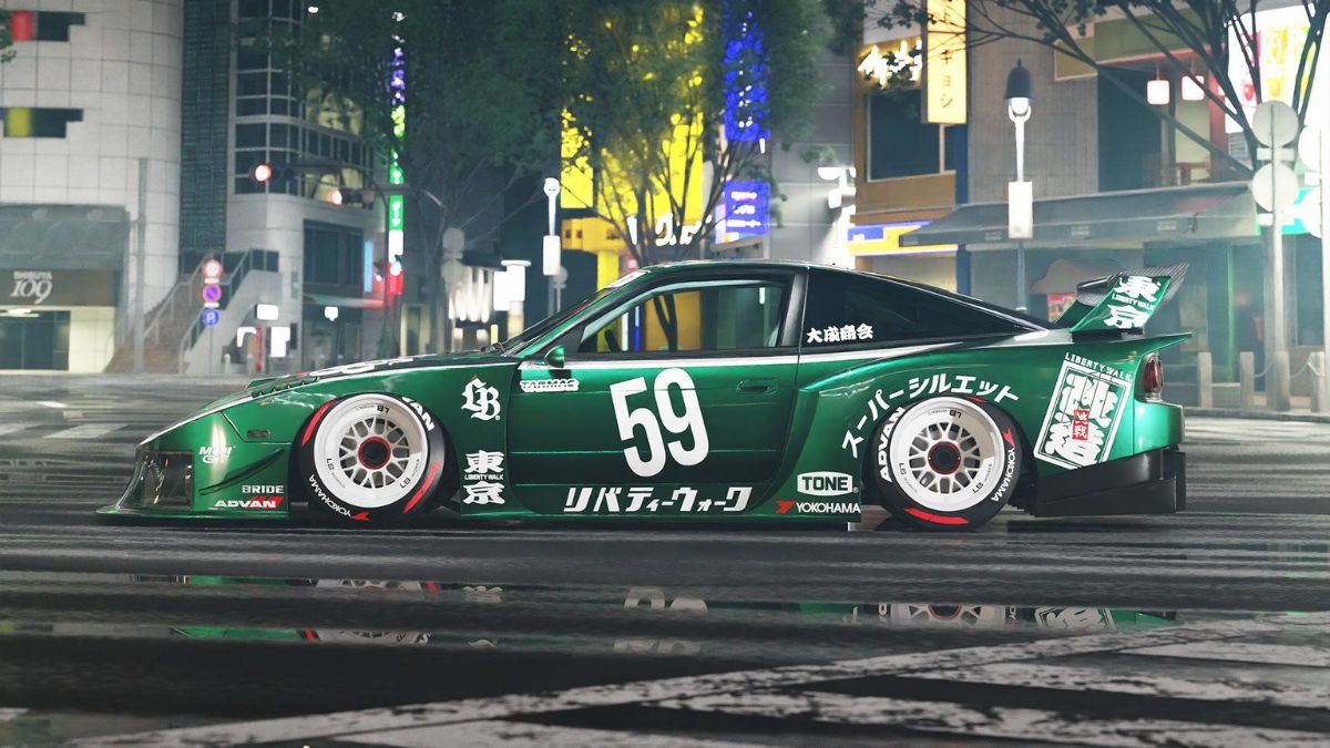 Liberty Walk LB-Super Silhouette S13 Body Kit 8