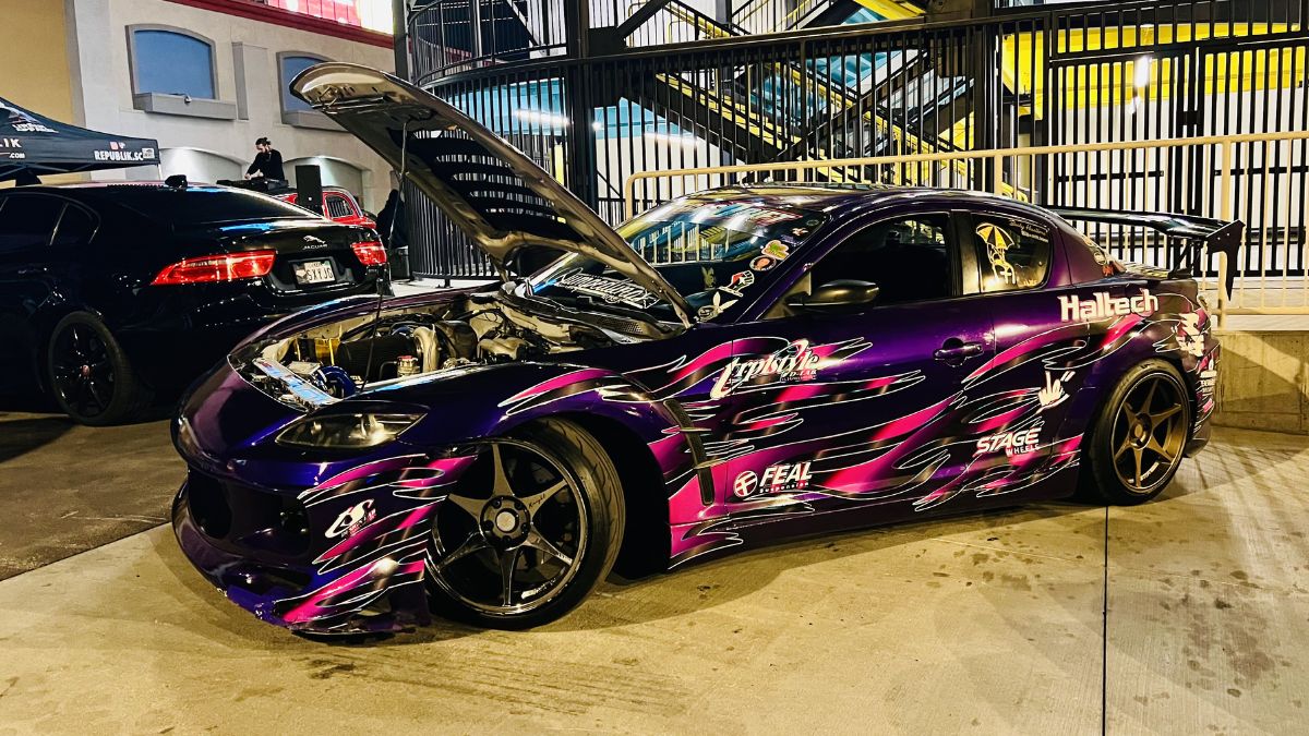 Mazda RX8 at Las Vegas Car Meets Grand Tour