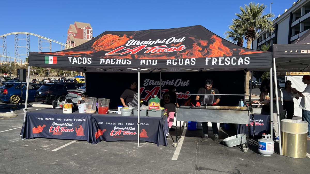 Straight Out LA Tacos at at Gearhead Society Car Meet