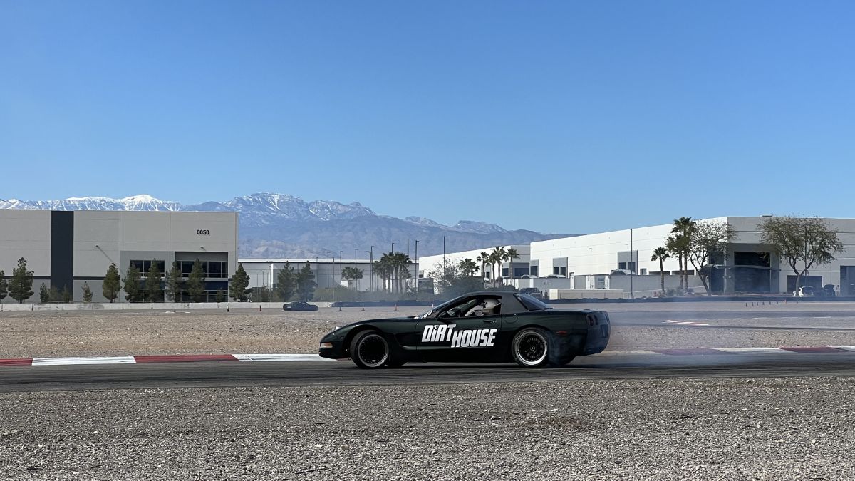 Corvette at Vegas Drift