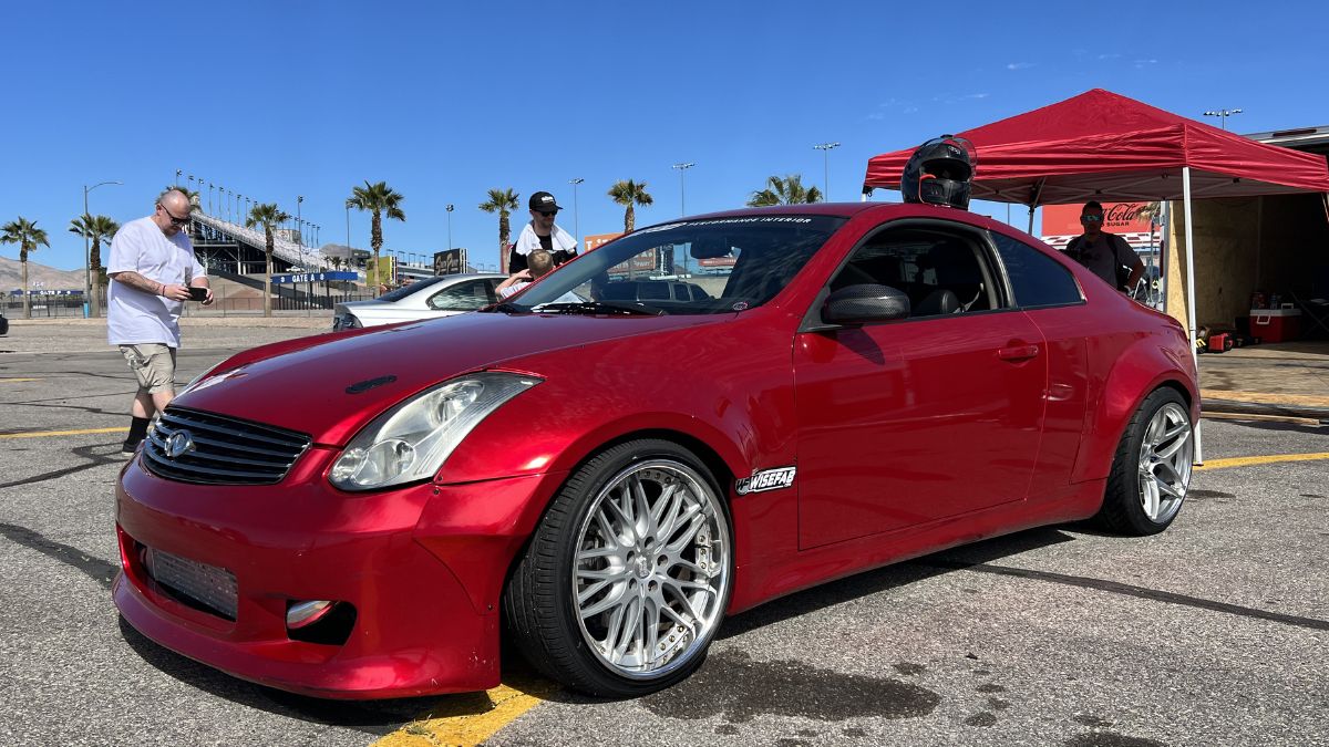 Josh Weaver's Infiniti G35 at Vegas Drift
