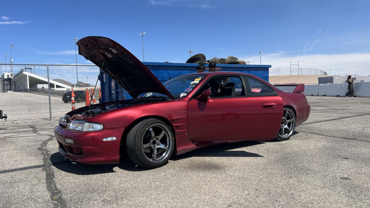 Nissan S14 at Vegas Drift