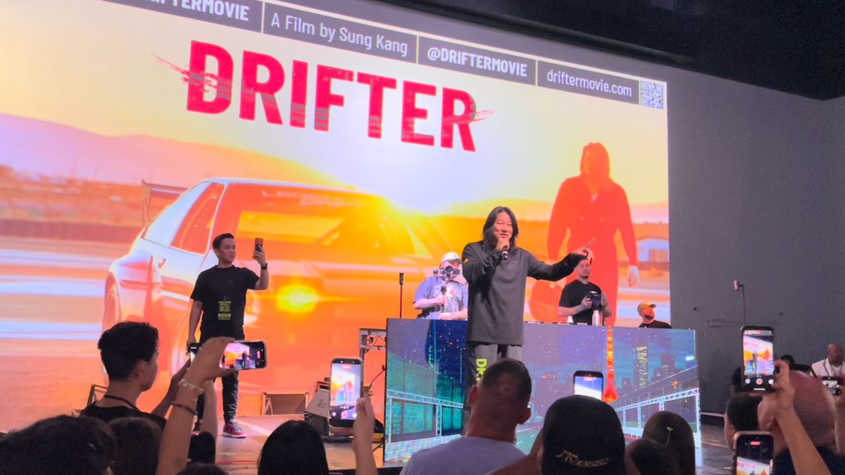 Sung Kang Speaks At DRVN AFTR DRK Event