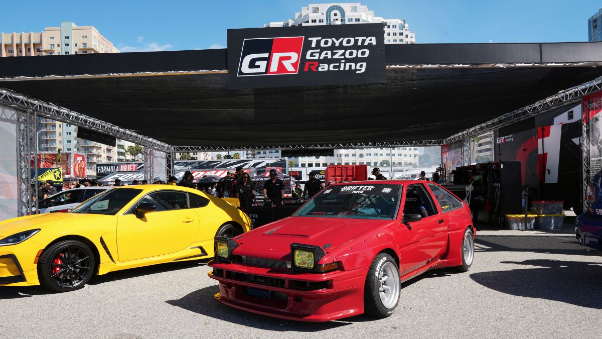 Toyota Gazoo Racing Booth at Formula Drift Long