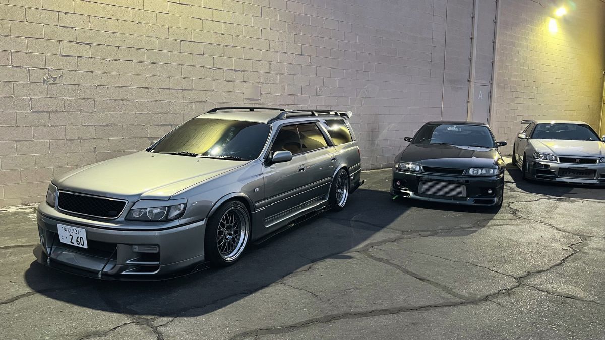 Nissan Stagea, R33, and R34 GT-R