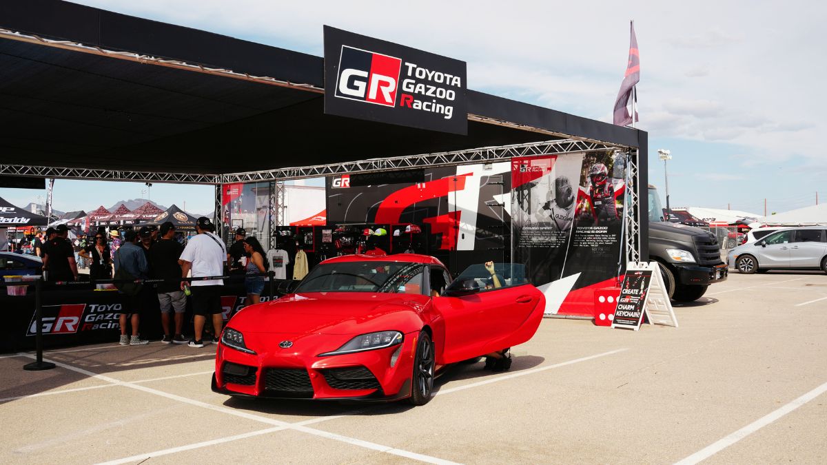 Toyota Gazoo Racing Booth at Formula Drift Las Vegas